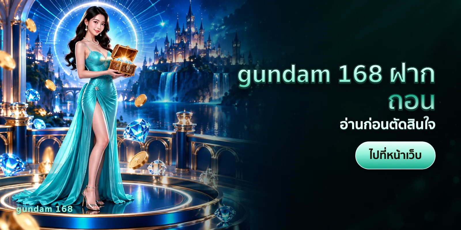 ภาพประกอบบทความ gundam 168 ฝากถอน — อ่านก่อนตัดสินใจ